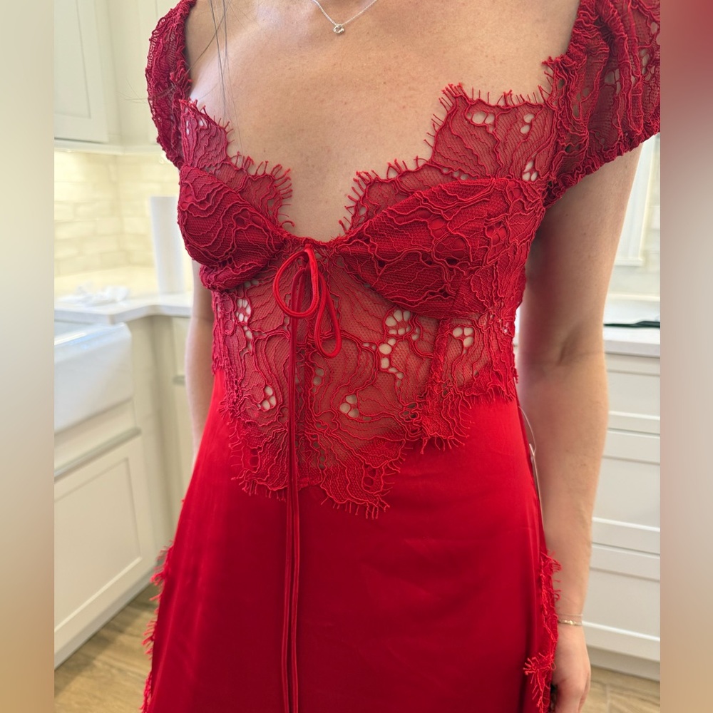 For Love and Lemons Casey Maxi Dress NWT